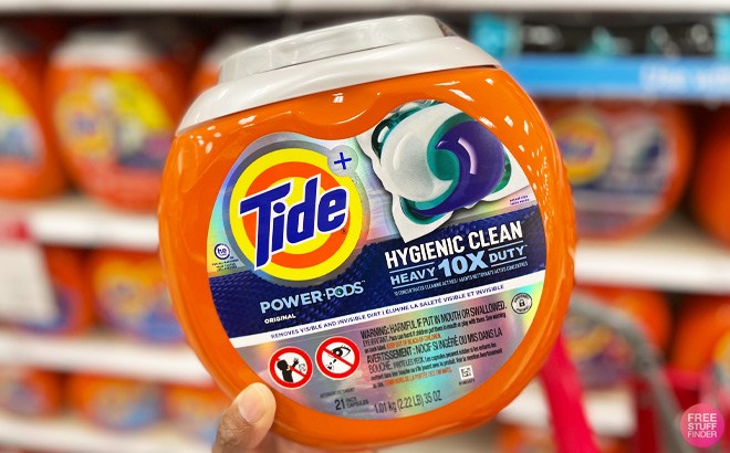 Tide Pods 21-Count $5.61 Each!