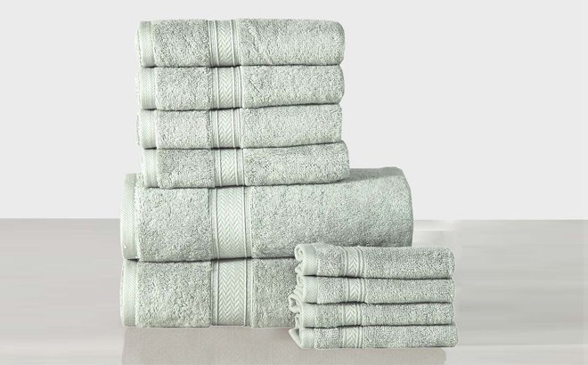 10-Piece Towel Sets $27.99
