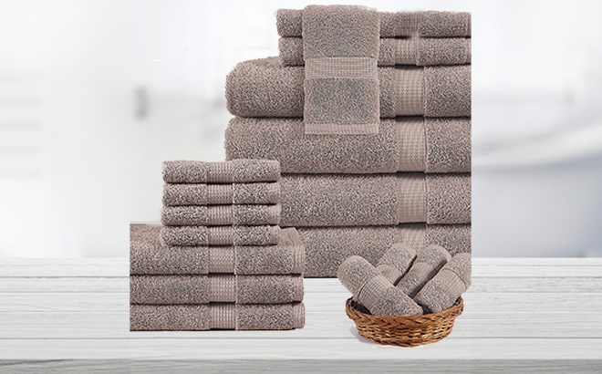 18-Piece Towel Sets $39