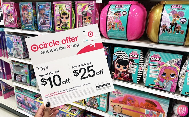 $10 Off $50 Toys Purchase at Target!