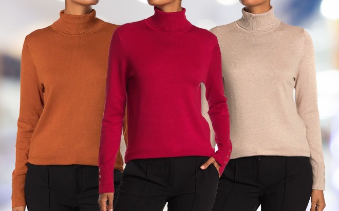 Turtleneck Sweater $19.97 (Reg $68)