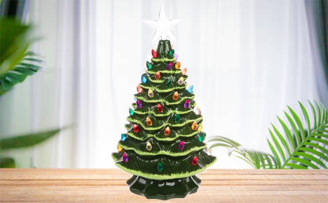 Ceramic Christmas Tree $19.99 (Reg $40)
