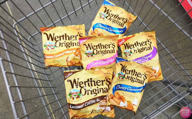 4 FREE Werther's Caramels Packs with $4 Moneymaker!