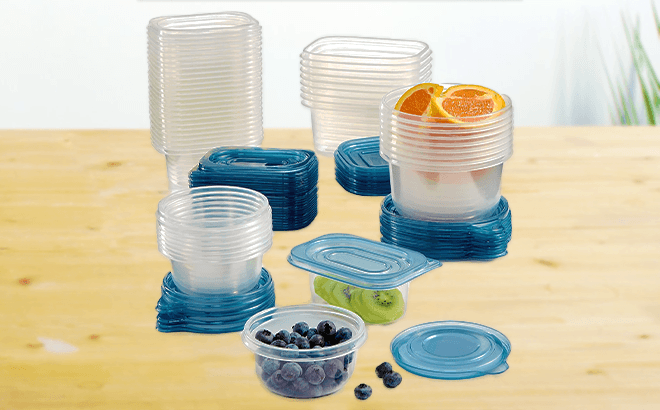 100-Piece Food Storage Container Set $14.99