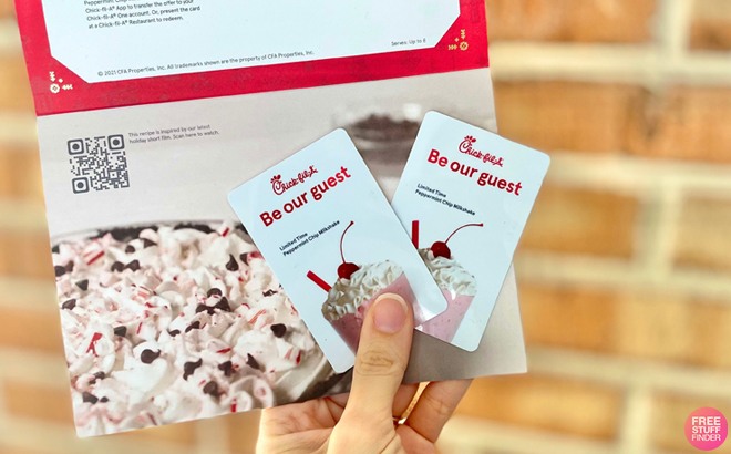 2 FREE Chick-fil-A Milkshakes!