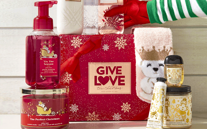 Bath & Body Works Christmas Box $40 with Purchase