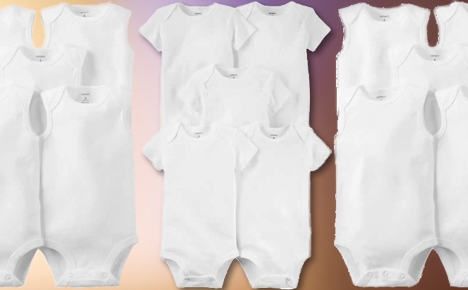 Carter's 5-Pack Bodysuits $10!
