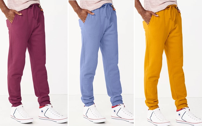 Men's Fleece Joggers $8.49 (Reg $30) + FREE Pickup