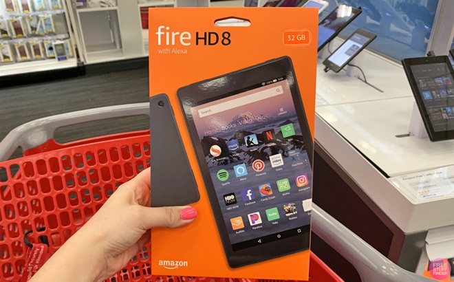 Fire HD 8 Tablet with Echo Buds $114