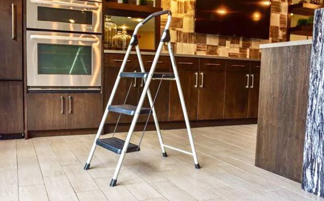 Gorilla 3-Step Ladder $14.88 (Reg $35)