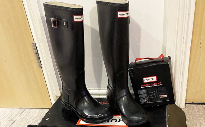 Hunter Women’s Tall Rain Boot $89 Shipped