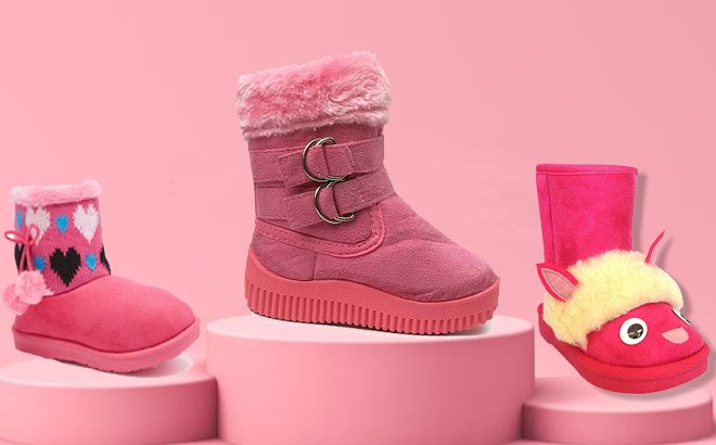 Kids Lined Boots $7.99!