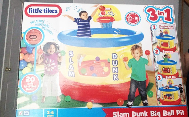 Little Tikes Slam Dunk Ball Pit $39 Shipped