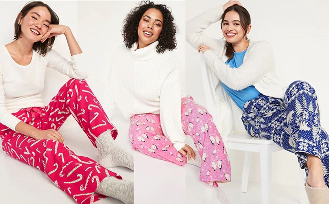 Old Navy Women’s PJ Pants for $9!