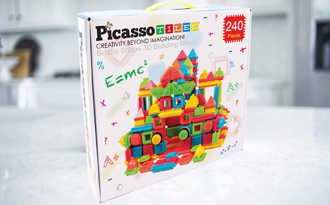 PicassoTiles 240-Piece Blocks Set $31 (Reg $160)