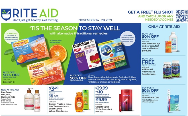 Rite Aid Ad Preview (Week 11/14 – 11/20)