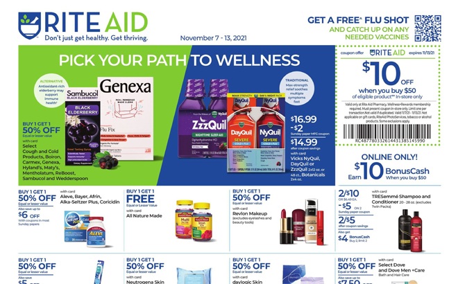Rite Aid Ad Preview (Week 11/7 – 11/13)