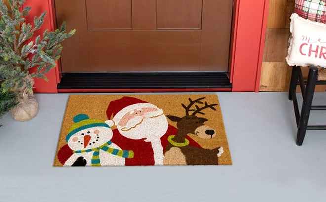 Christmas Themed Doormats $8.49 (Reg $30)