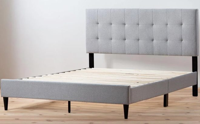 Upholstered Platform Bed $119 Shipped