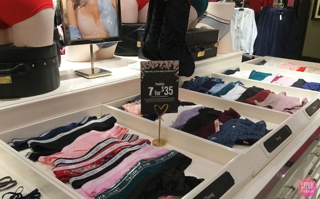 Victoria’s Secret Panties 7 for $35 ($5 Each!)