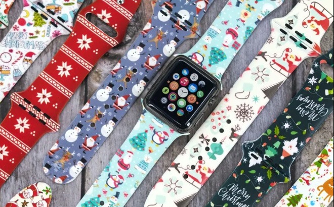 Holiday Apple Watch Bands $7.49 Each!