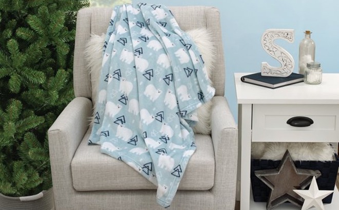 Plush Baby Blanket $4.86