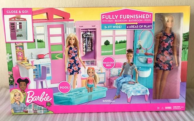 Barbie House and Doll $26.99 (Reg $45)