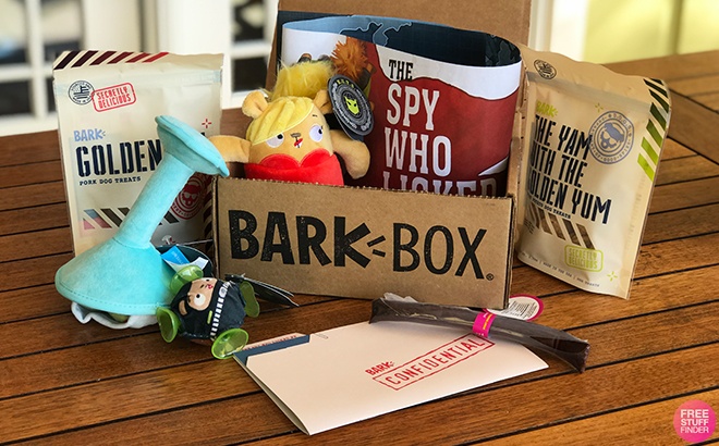 First BarkBox Just $5 Shipped ($35 Value)