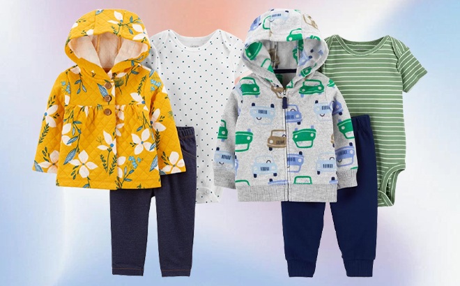 Carter's 3-Piece Sets $10 Shipped