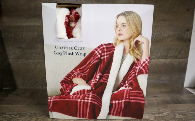 Cozy Plush Wrap 14.99 Reg 50 Free Stuff Finder