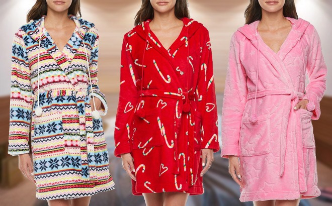 Women's Plush Robes $19.99 (Reg $49)