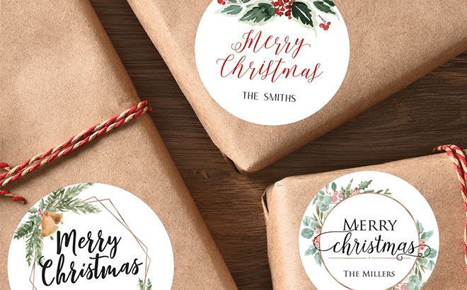 Personalized Christmas Gift Labels $10.95 Shipped
