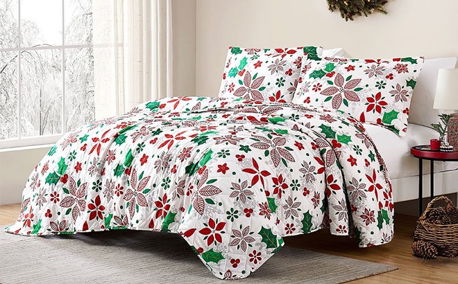 Holiday Themed Quilt Sets $23!