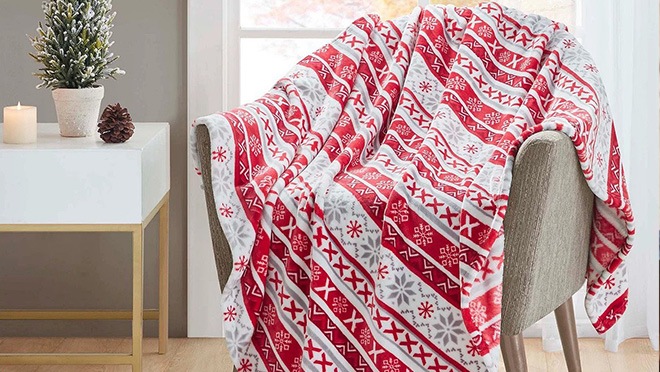 Cozy Plush Throw $9.99