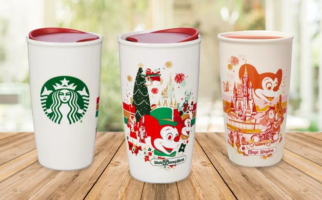 PHOTOS: The NEW Disney World Starbucks Holiday Mug Is Now