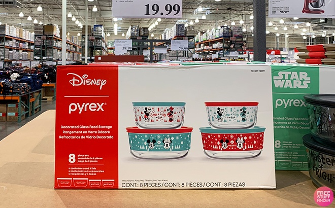 Pyrex Disney 8-Piece Food Storage Set $19.99