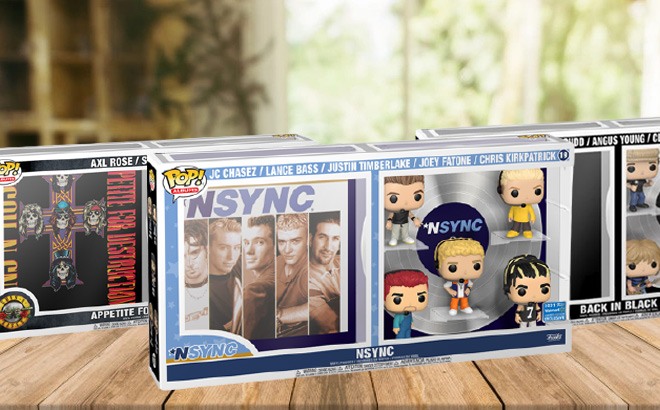Funko Pop! Deluxe Album Covers $40 Shipped (Reg $59)