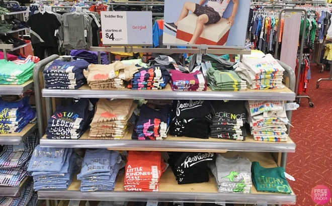 Cat & Jack Kids Tees $4!