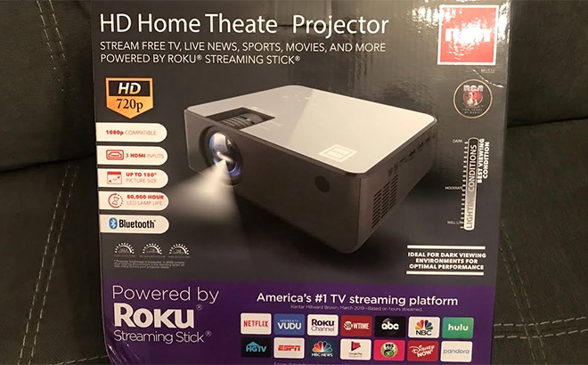 RCA Projector with Roku $89 Shipped (Reg $139)