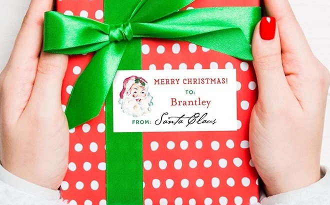 28 Christmas Gift Labels $9.95 Shipped