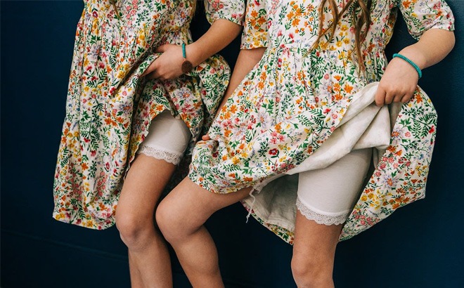 Girls' Lace Under Shorties $5.99 Shipped