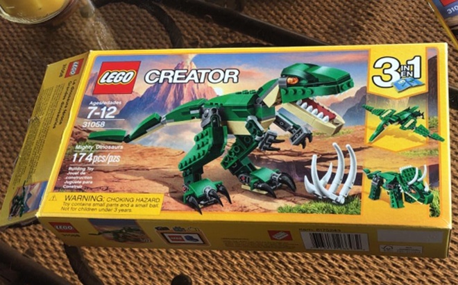 LEGO Creator Mighty Dinosaurs $12