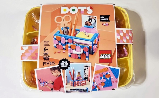 LEGO Dots Desk Organizer DIY Kit $16
