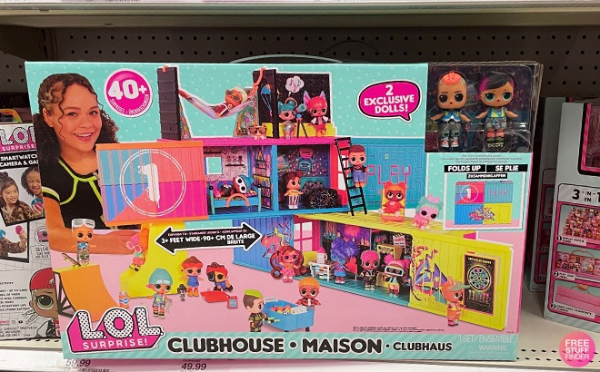 L.O.L. Surprise Clubhouse Playset $25
