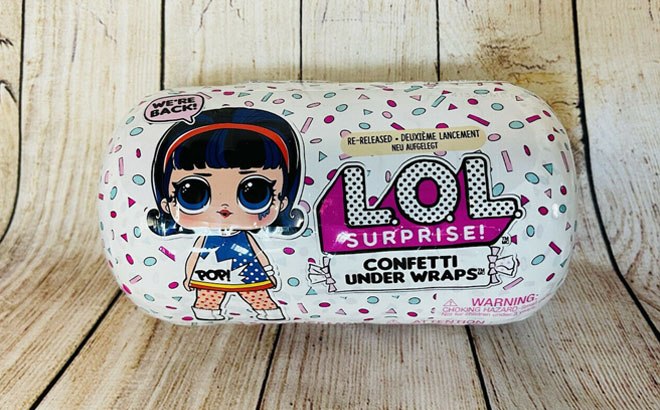 LOL Surprise Confetti Under Wraps Playset $9.65