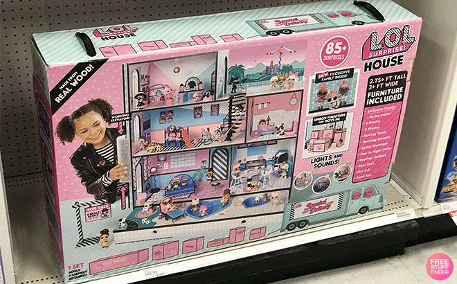 L.O.L. Surprise Dollhouse Set 139 Shipped Free Stuff Finder