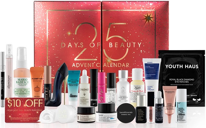 25-Piece Beauty Advent Calendar $49