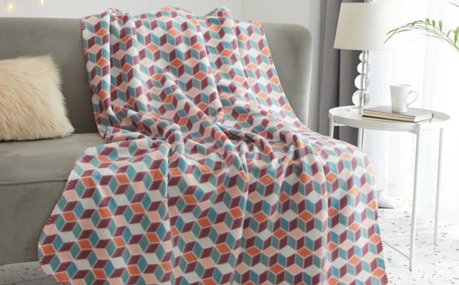 Mainstays Fleece Throw $3