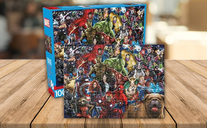 Marvel Cast 1000-Piece Puzzle $15.99!