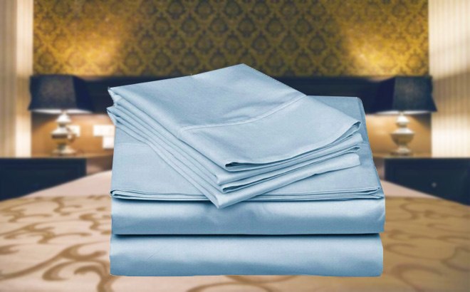 Egyptian Cotton 4-Piece Bed Sheets $54 Shipped (Reg $110)